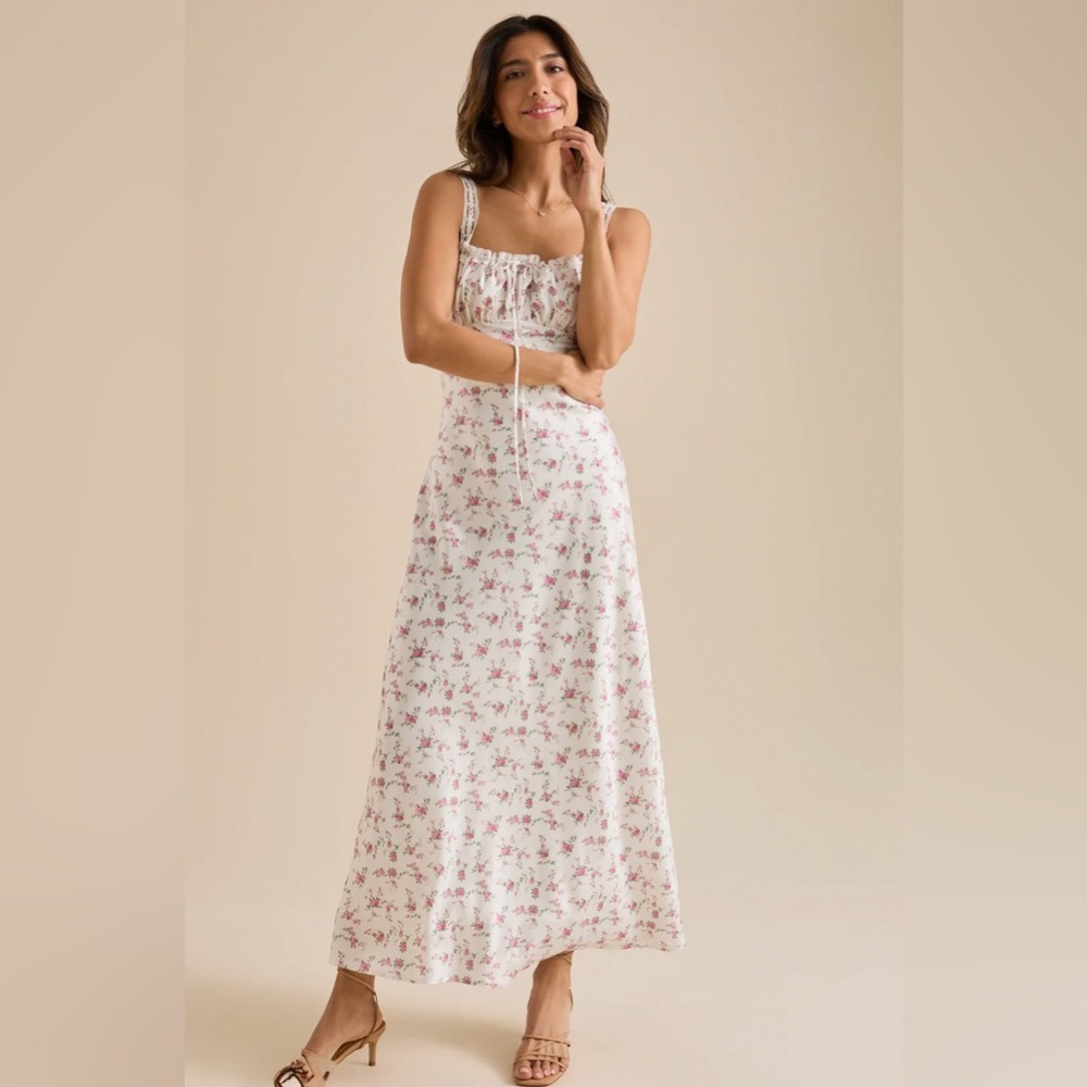NWT Altar’d State Kya Floral Midi Dress